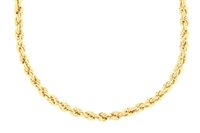 Collana Artigianale in Oro giallo  CATENA 2-J - CATENA 2-J